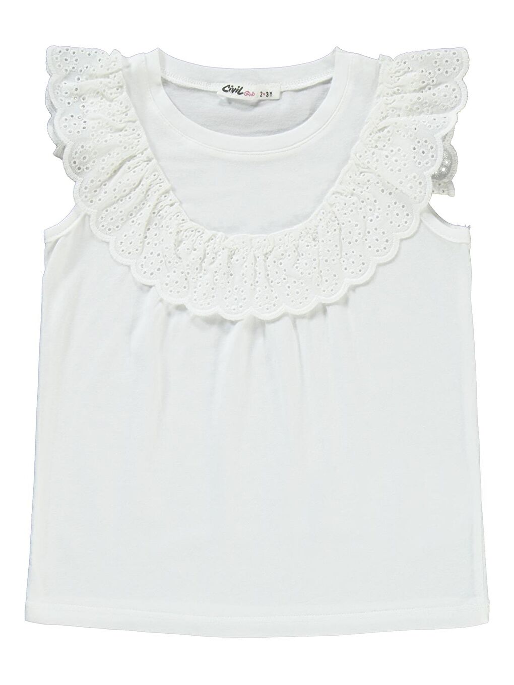 Girls Kız Çocuk Takım 2-5 Yaş Ekru-1