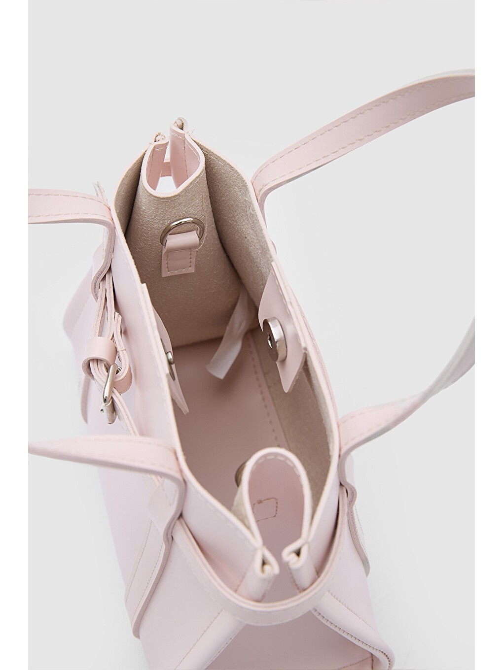 Bliss Chic El Ve Çapraz Çanta Sakura Pembe-9