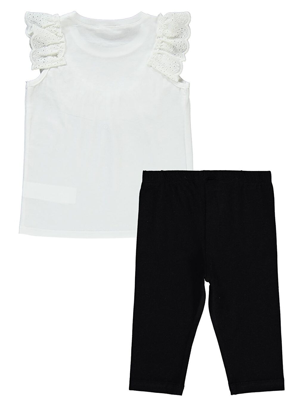 Girls Kız Çocuk Takım 2-5 Yaş Ekru-2