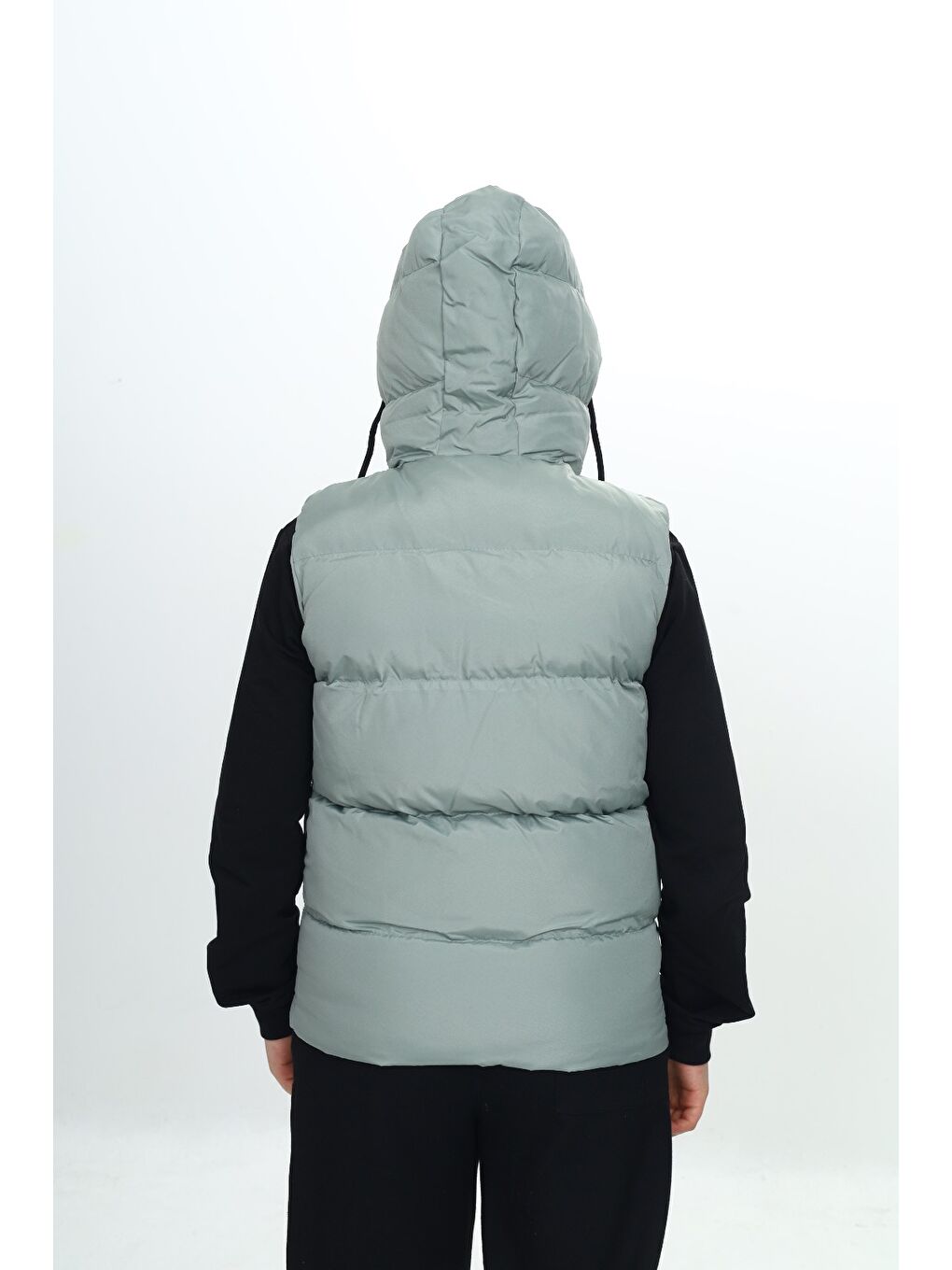 Yeşil Erkek Çocuk Göğsü Armalı Şişme Yelek-5