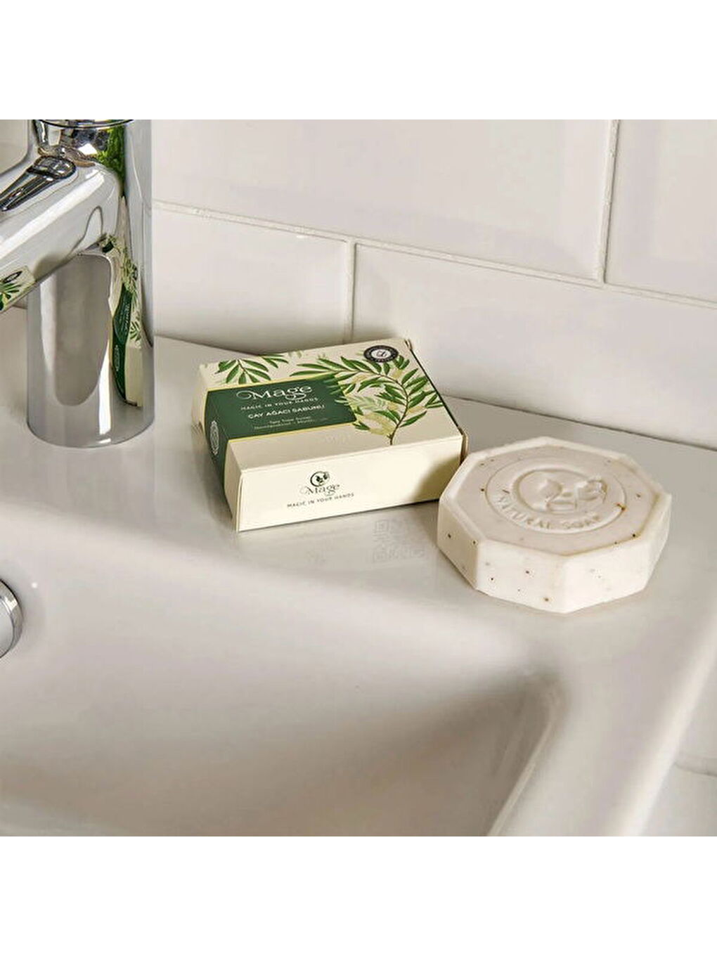 Çay Ağacı Sabunu - Beyaz - 100 gr
