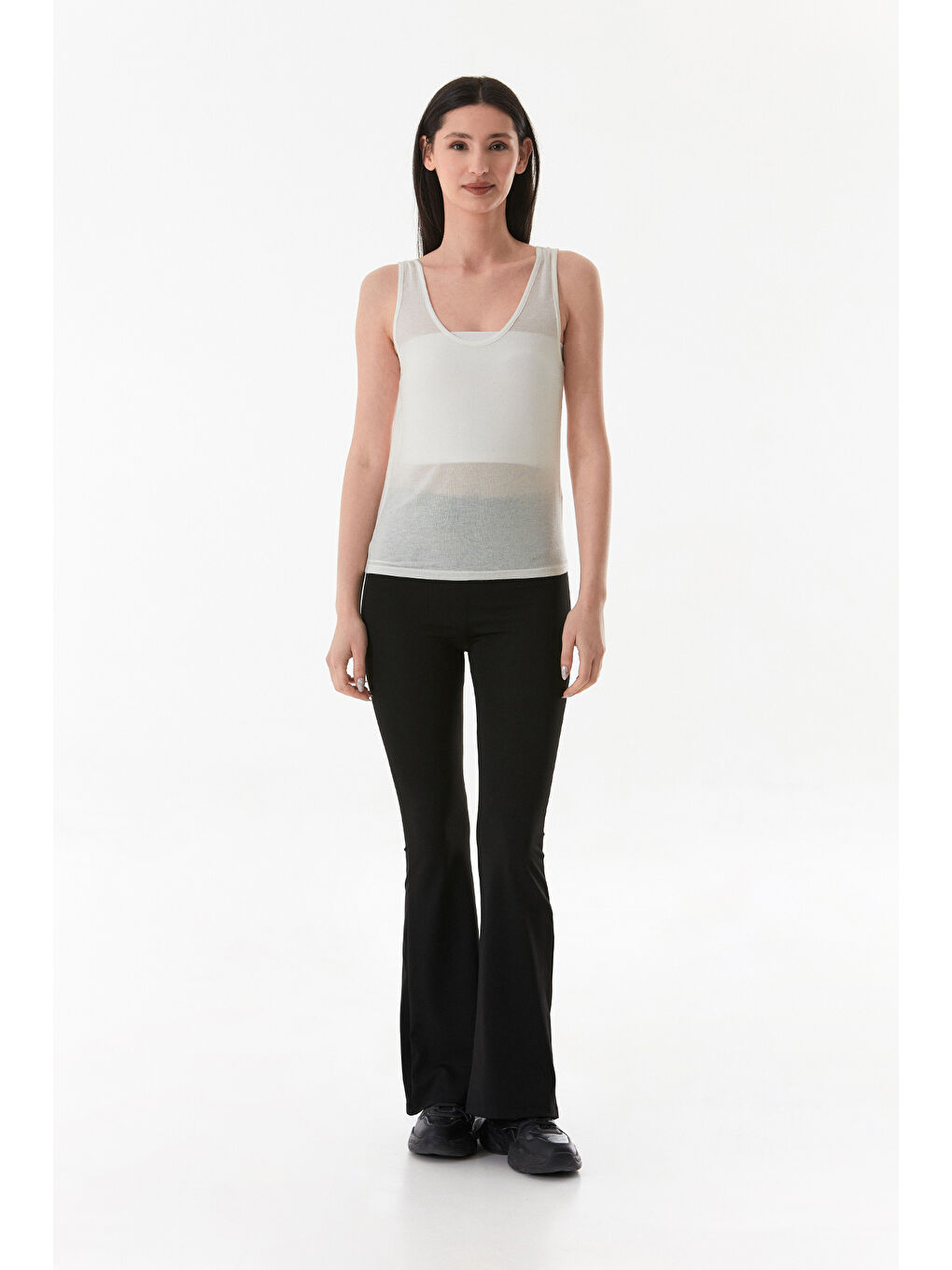 Ekru Basic Kalın Askılı Body-1