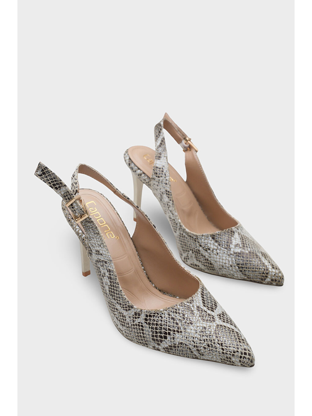 Sarı Sally Arkası Açık Orta Topuklu Yumuşak Pedli Taban Kadın Ayakkabı