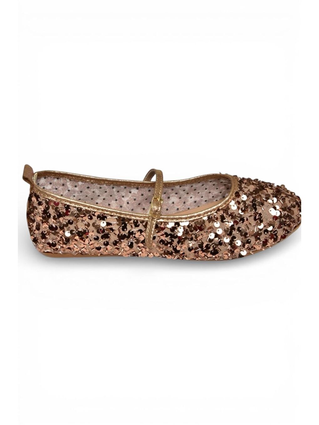 Sarı Bronz Kadın Babet Y250322040-6