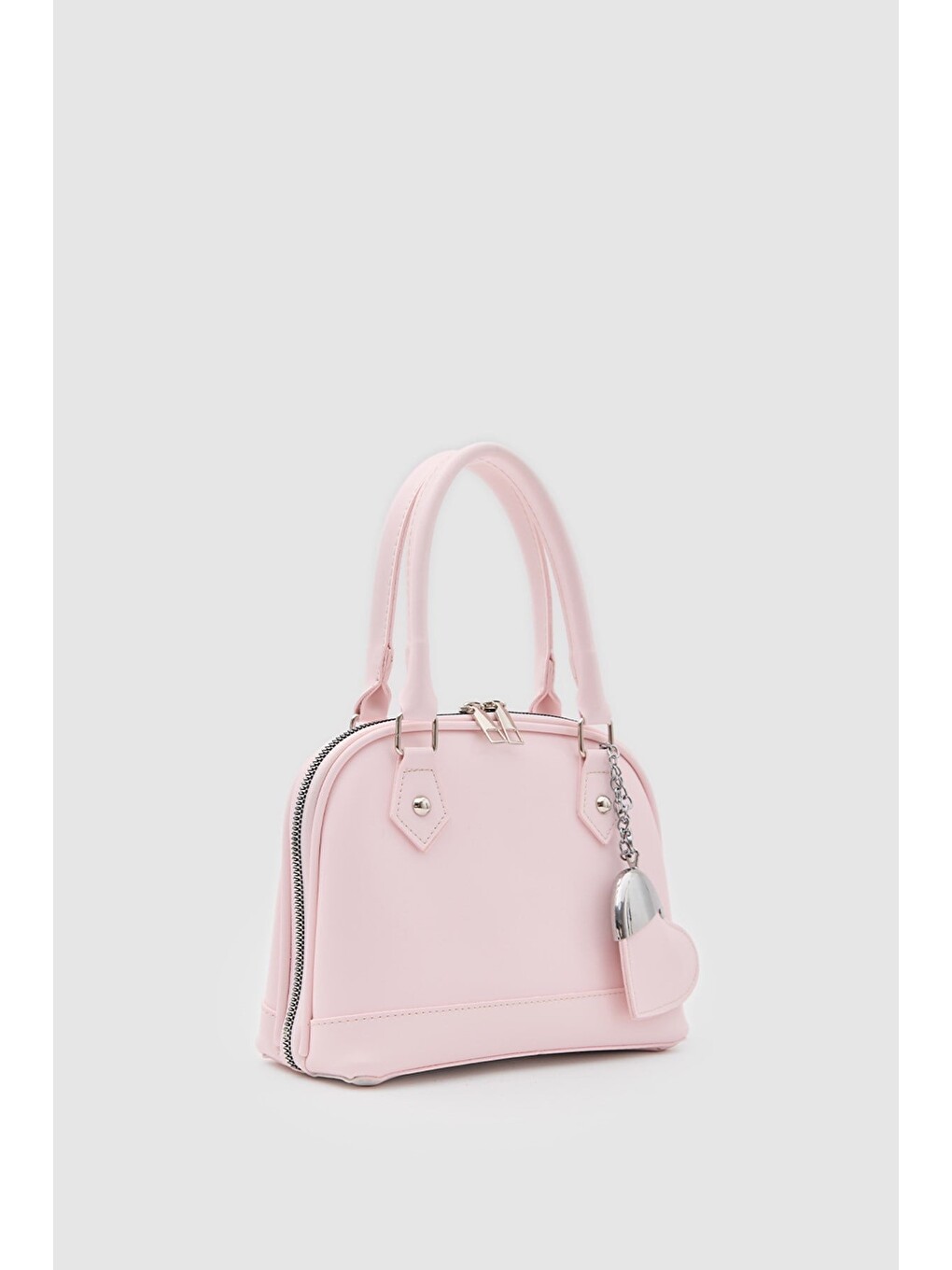 Rio Kalp Charmlı El Ve Çapraz Çanta Sakura Pembe-2