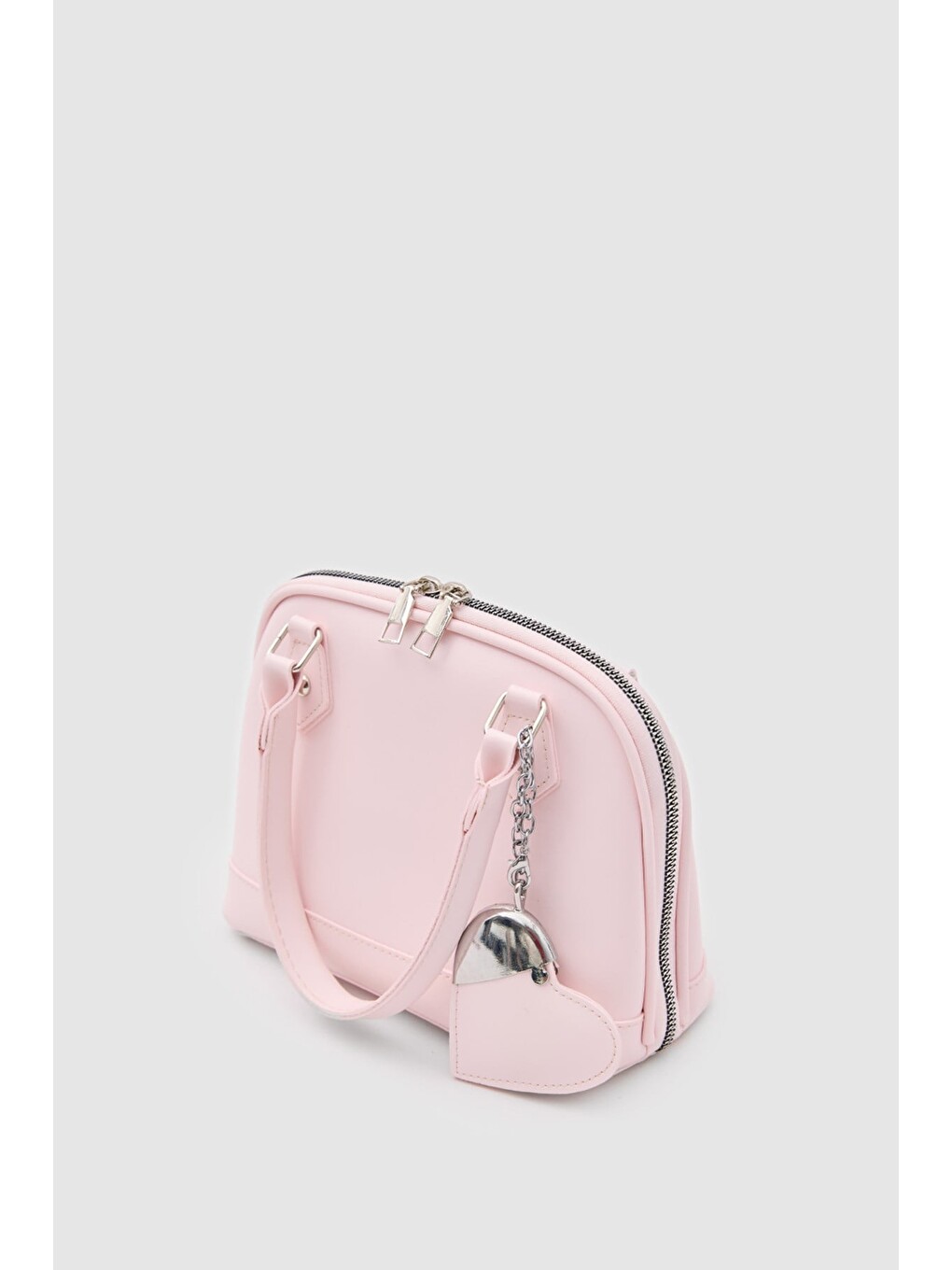 Rio Kalp Charmlı El Ve Çapraz Çanta Sakura Pembe-4