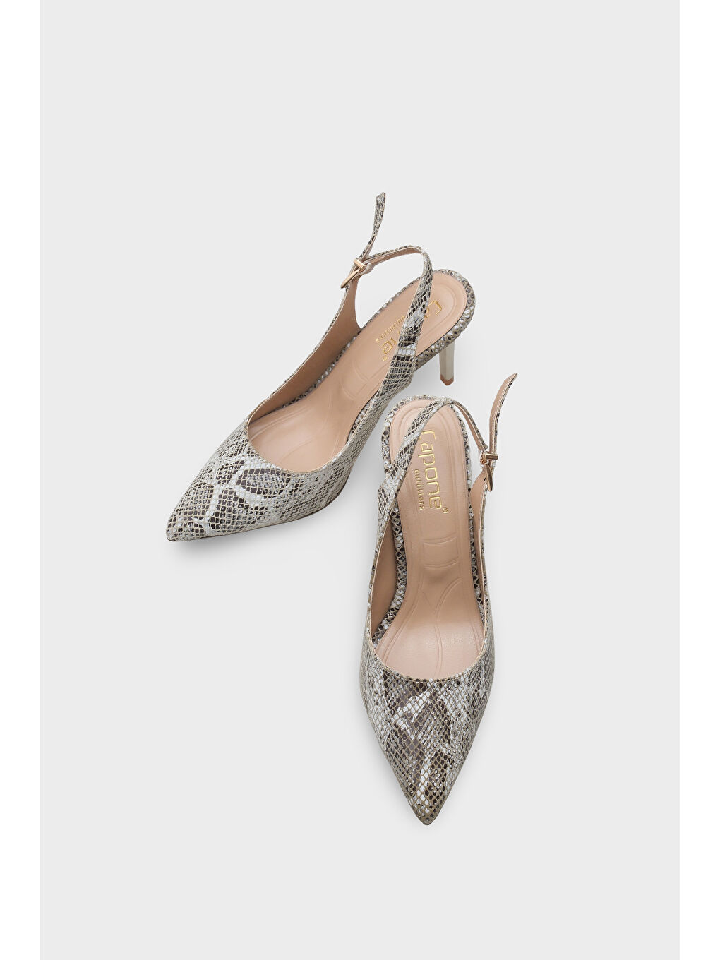 Sarı Sally Arkası Açık Orta Topuklu Yumuşak Pedli Taban Kadın Ayakkabı-5