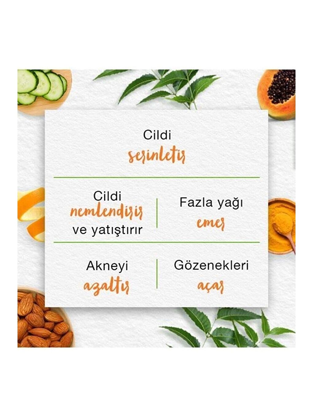 Nemlendirici Yüz Temizleme Seti  Salatalık  Aloe Vera Badem  Parabensiz  Normal Ve Kuru Ciltler-5