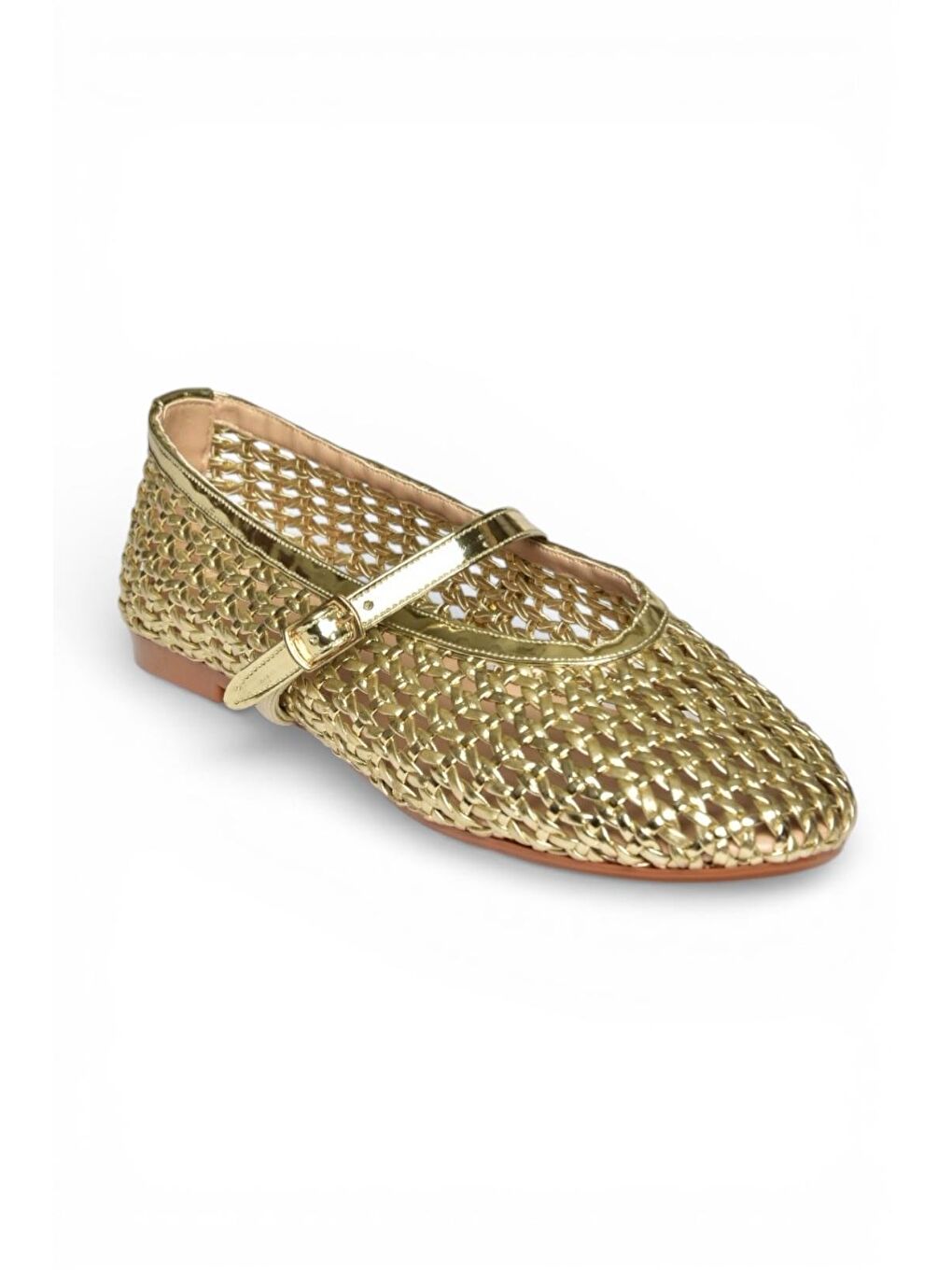 Sarı Altın Kadın Babet Y820724109-4