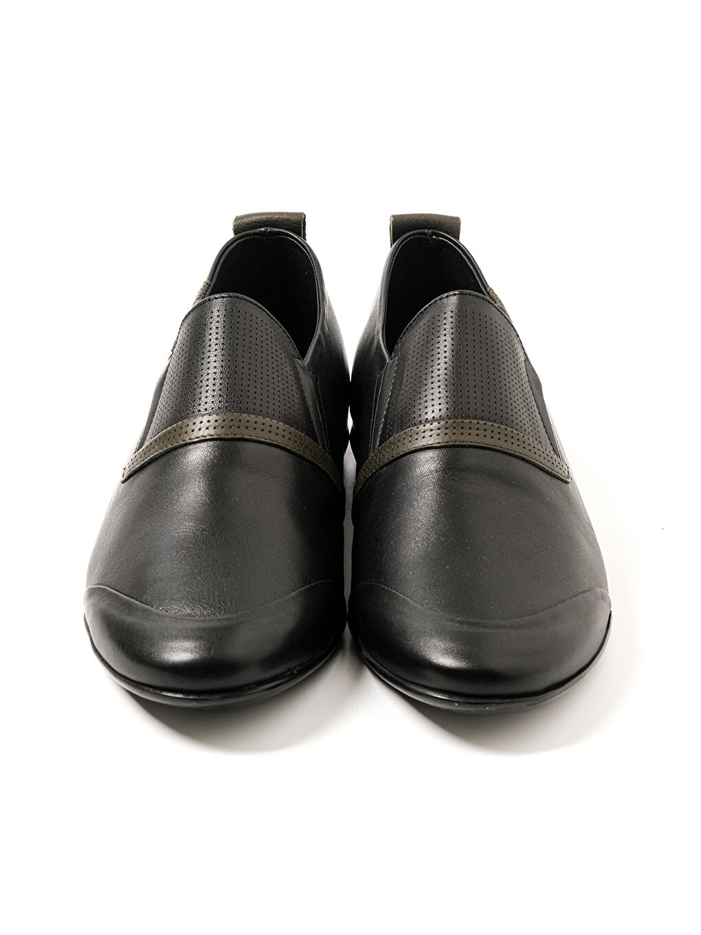 Erkek Klasik Ayakkabı OG-812 John May101-138 Siyah DLP-YeşilL DLP-2