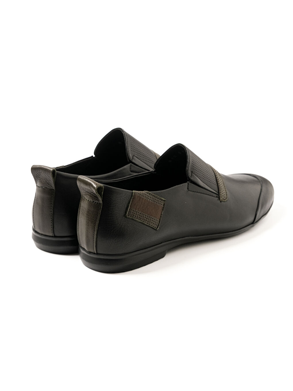 Erkek Klasik Ayakkabı OG-812 John May101-138 Siyah DLP-YeşilL DLP-3