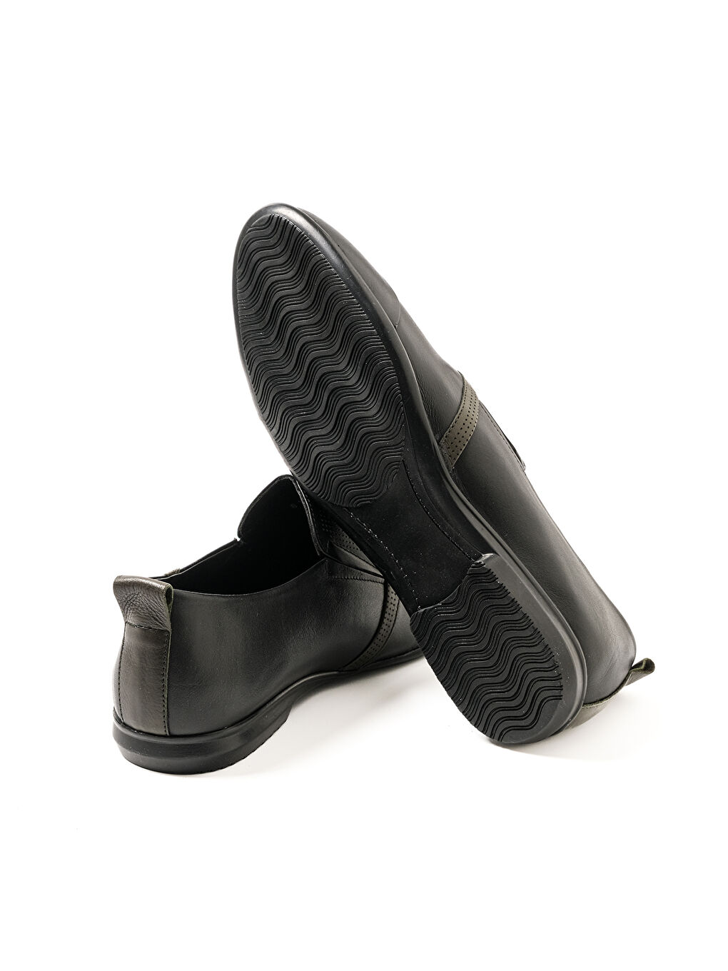 Erkek Klasik Ayakkabı OG-812 John May101-138 Siyah DLP-YeşilL DLP-4