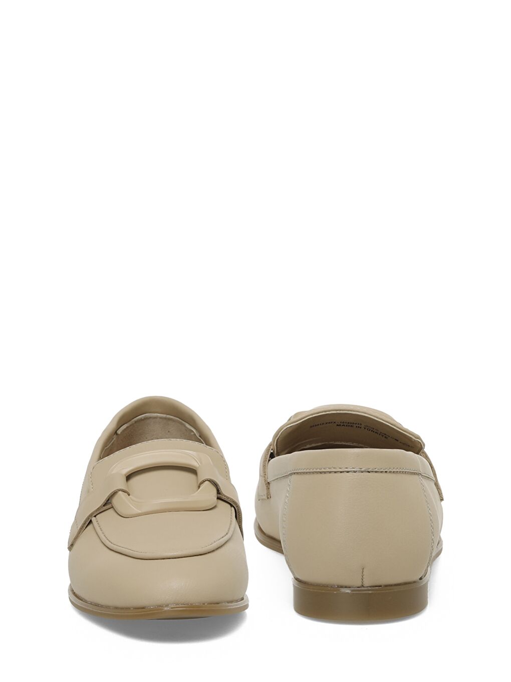 Bej 325013.Z 5FX Krem Kadın Loafer-4