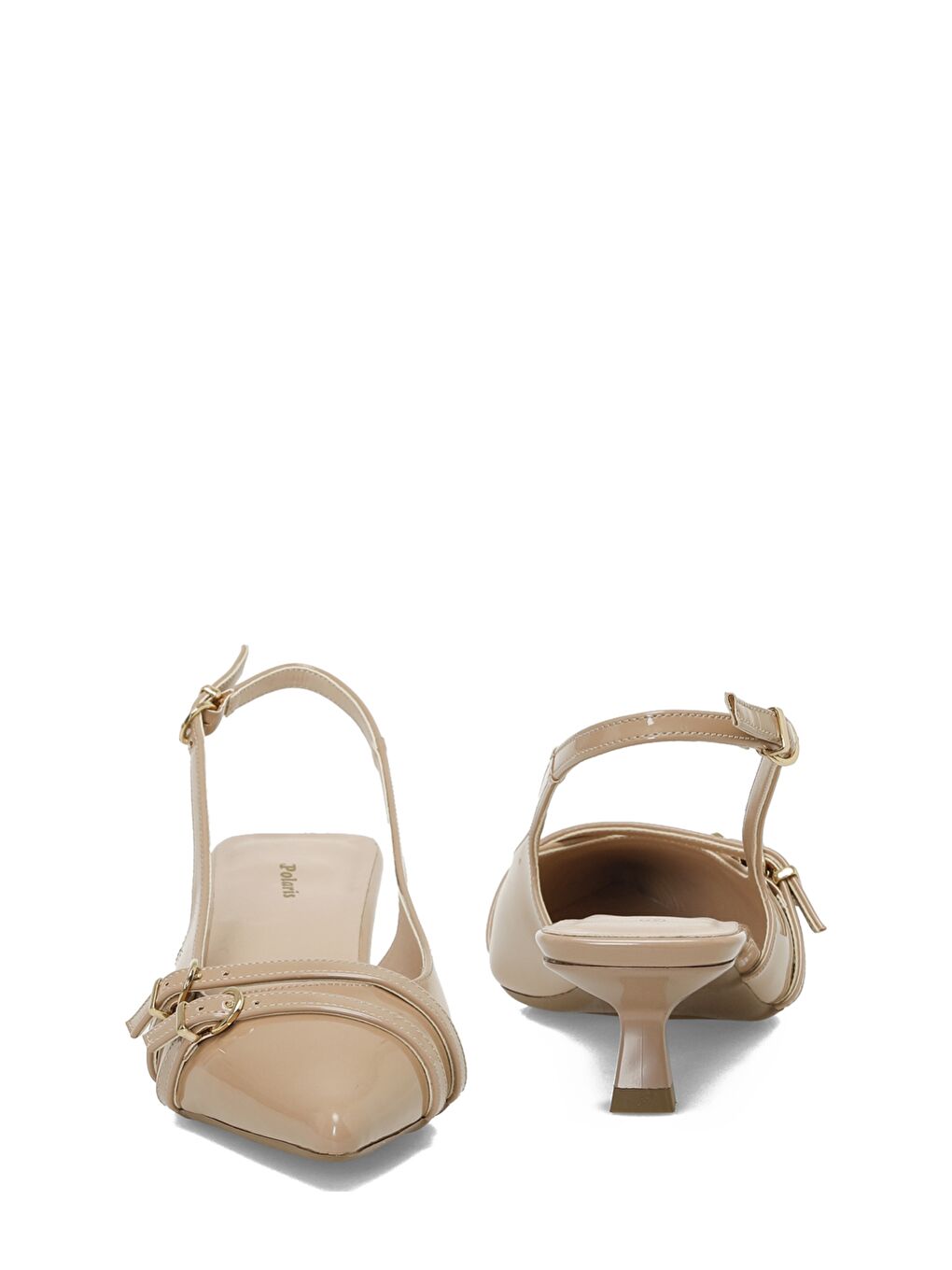 325027.Z 5FX Bej Kadın Topuklu Ayakkabı-4