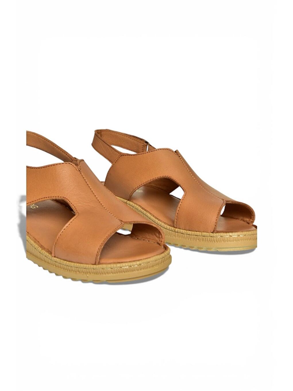Kahverengi Taba Kadın Sandalet Y555040903-4