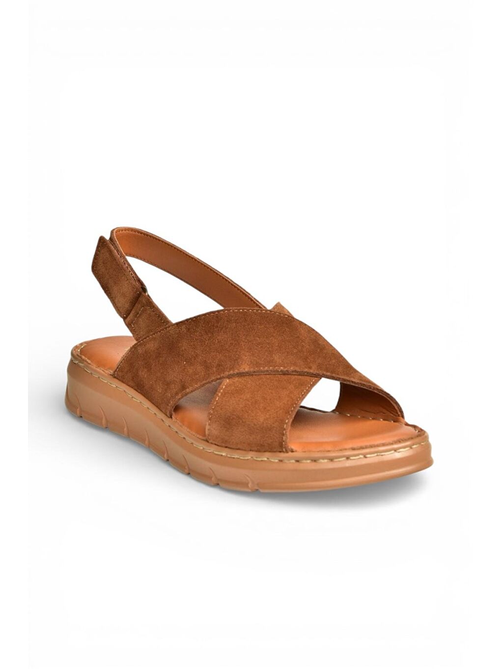 Kahverengi Taba Kadın Sandalet Y555531102-6