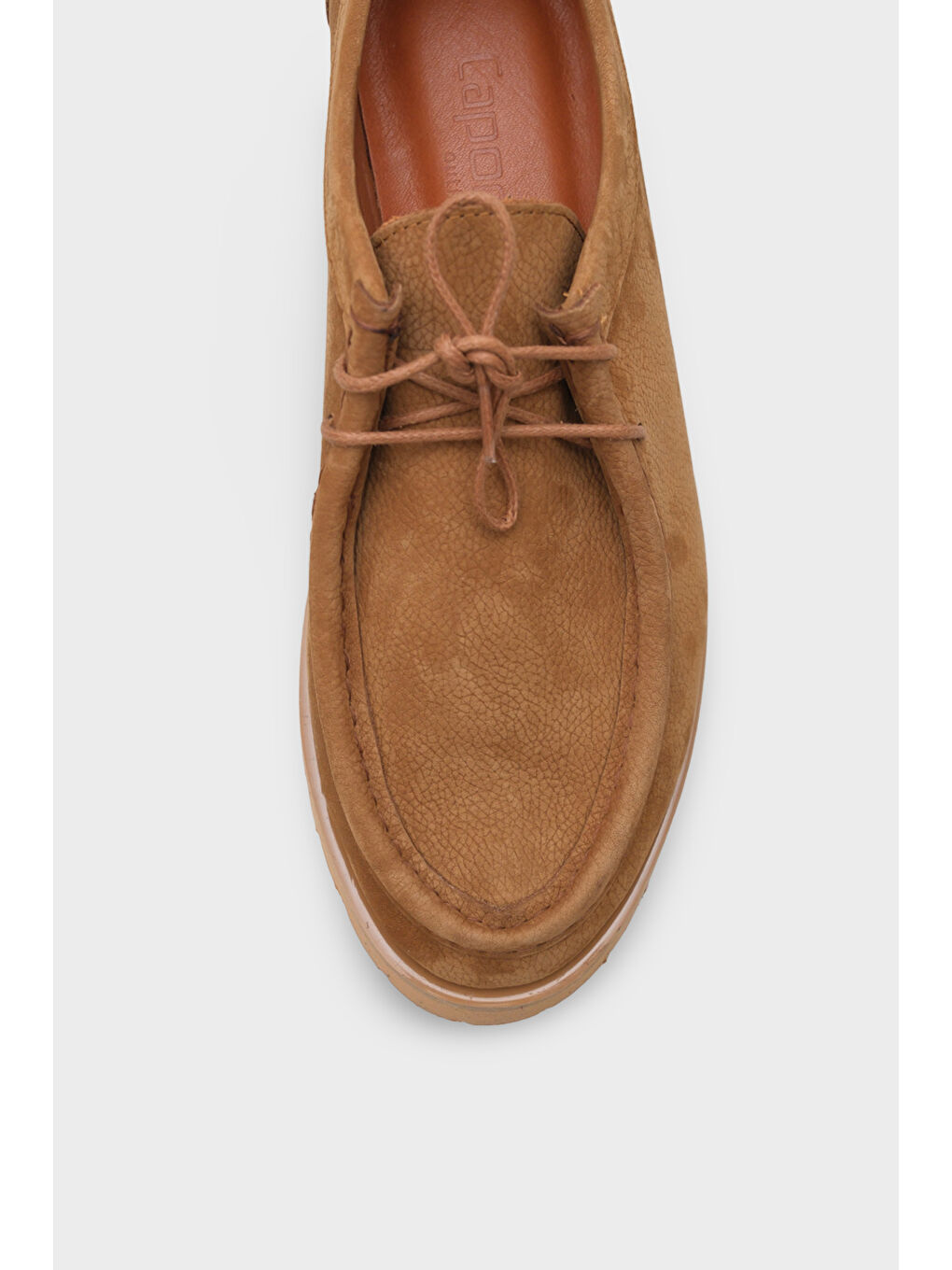 Kahverengi Merla Deri Kadın Loafer-2