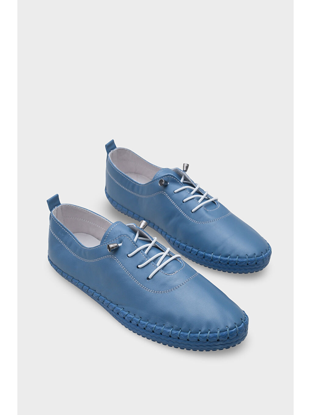 Mavi Fina Hakiki Deri Soft Konfor Tabanlı Kadın Sneaker-1