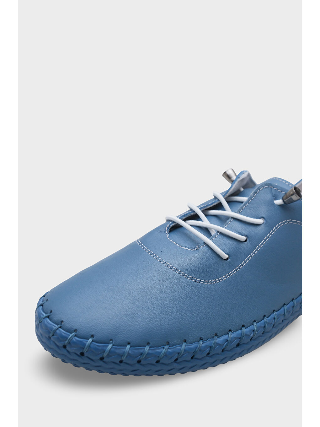 Mavi Fina Hakiki Deri Soft Konfor Tabanlı Kadın Sneaker-2