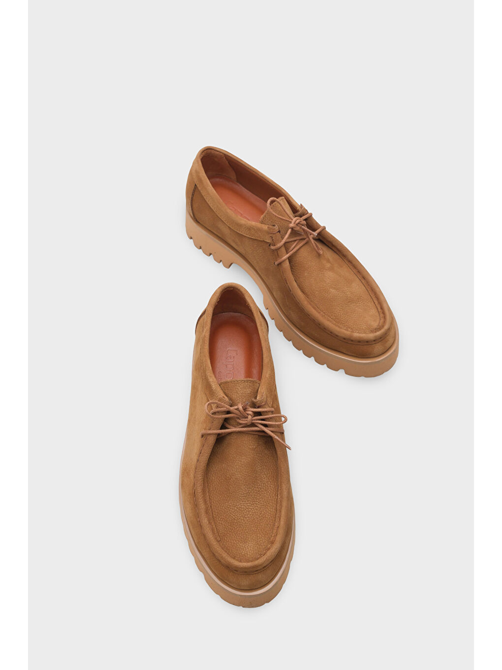 Kahverengi Merla Deri Kadın Loafer-5