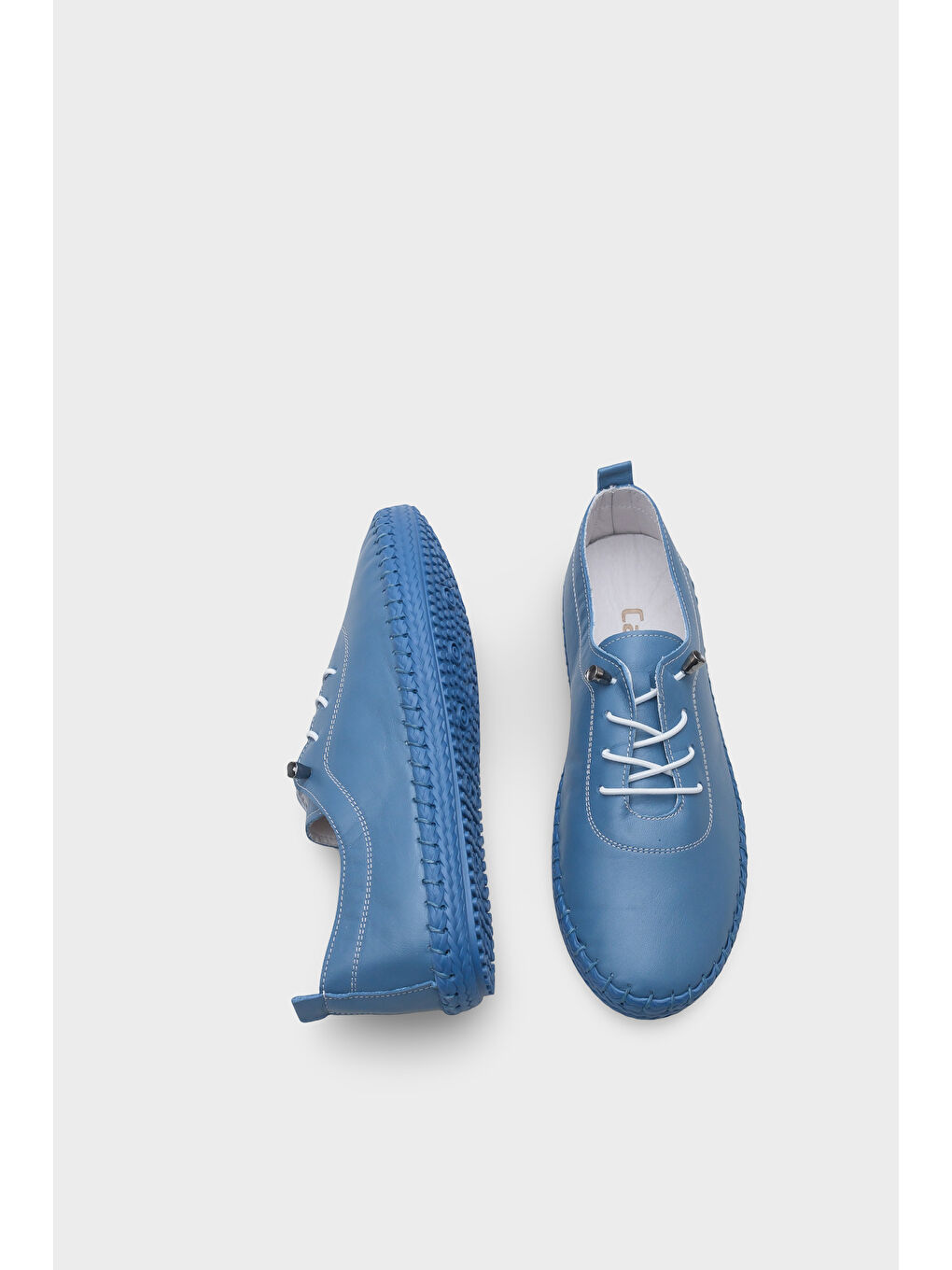 Mavi Fina Hakiki Deri Soft Konfor Tabanlı Kadın Sneaker-4