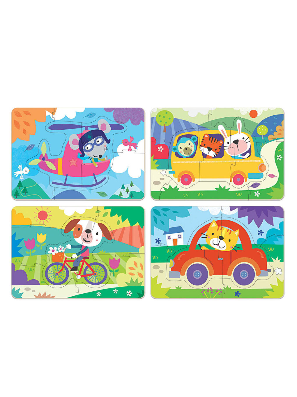 Çocuk Puzzle Araçlar İlk Yapbozlarım 18898-1