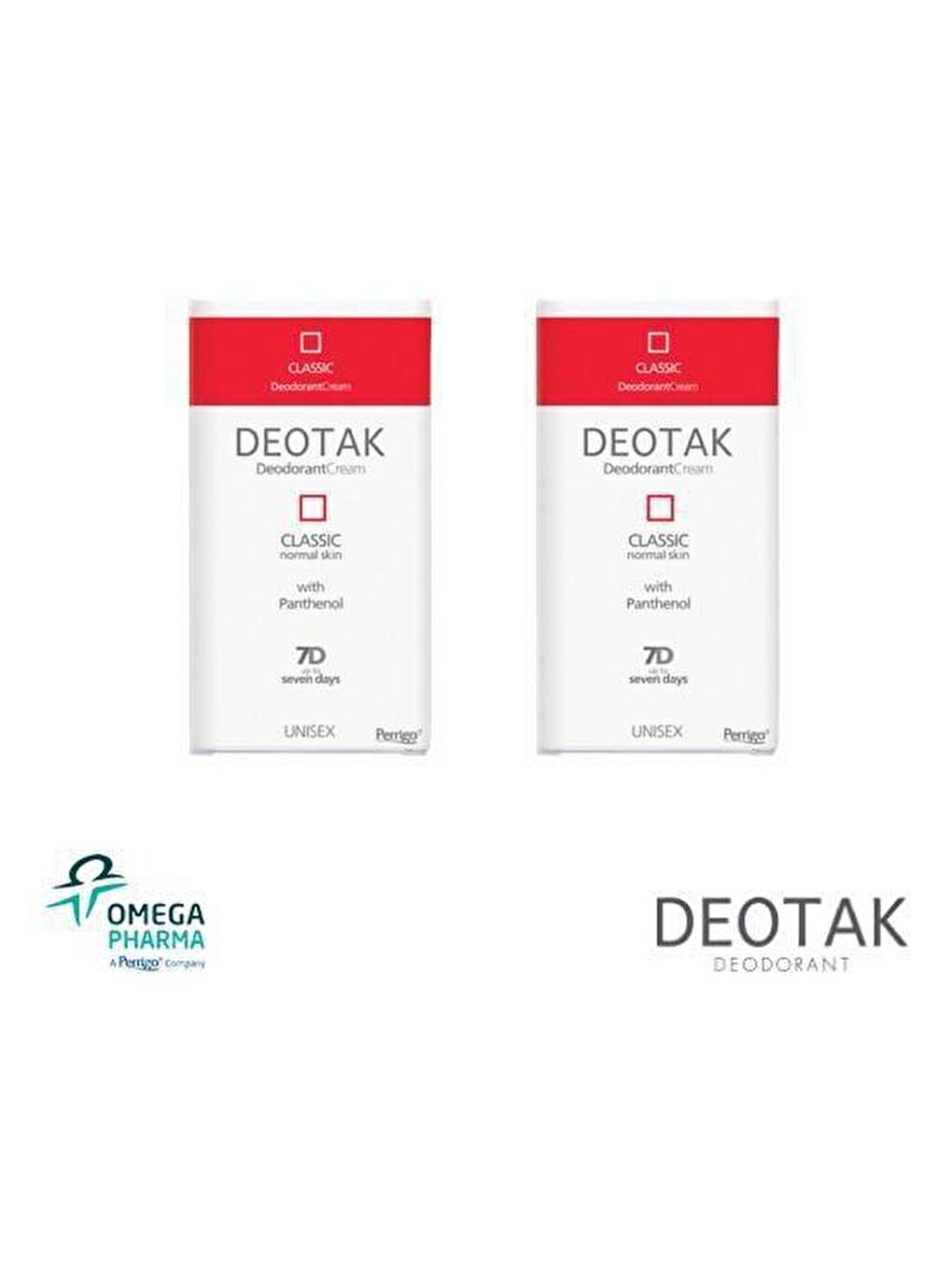 Deotak Krem Deodorant Classic x 2