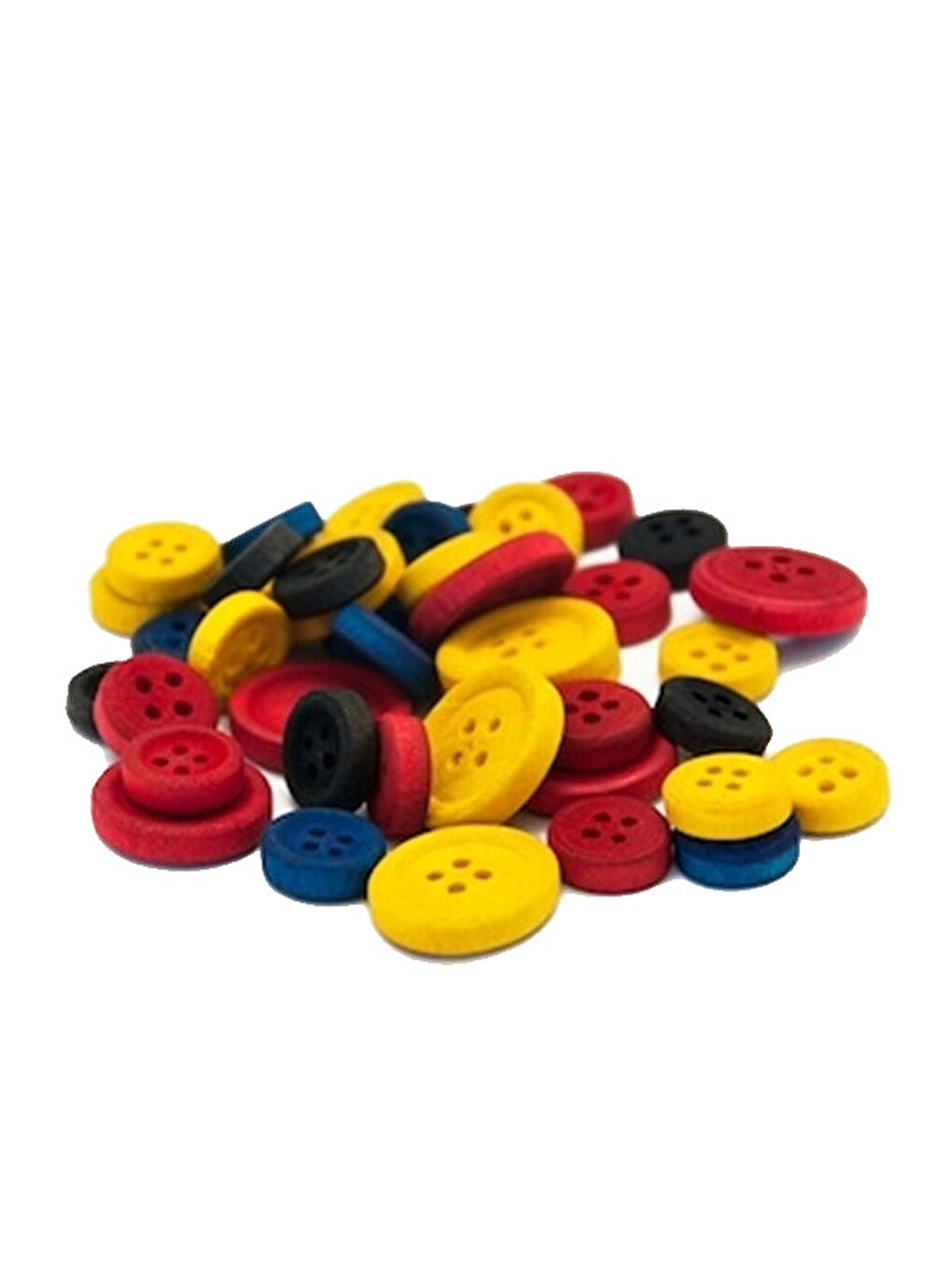 Bu-bu Düğme 1.2cm-2.5cm 40lı Renklibubu-hs0007-1