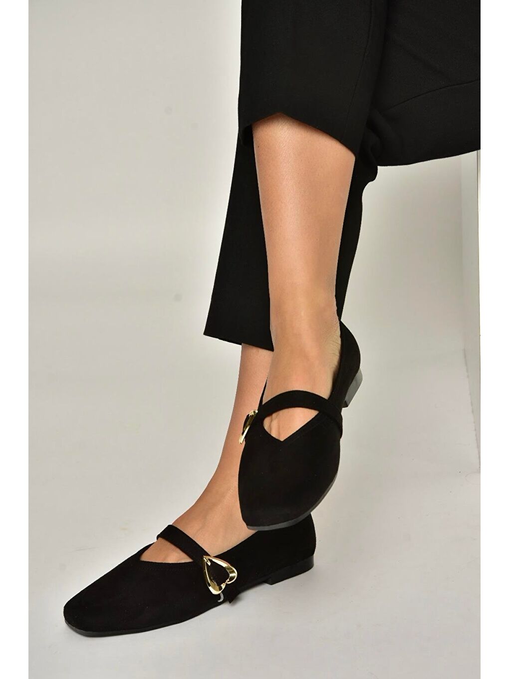 Siyah Kadın Babet Y726632602-2