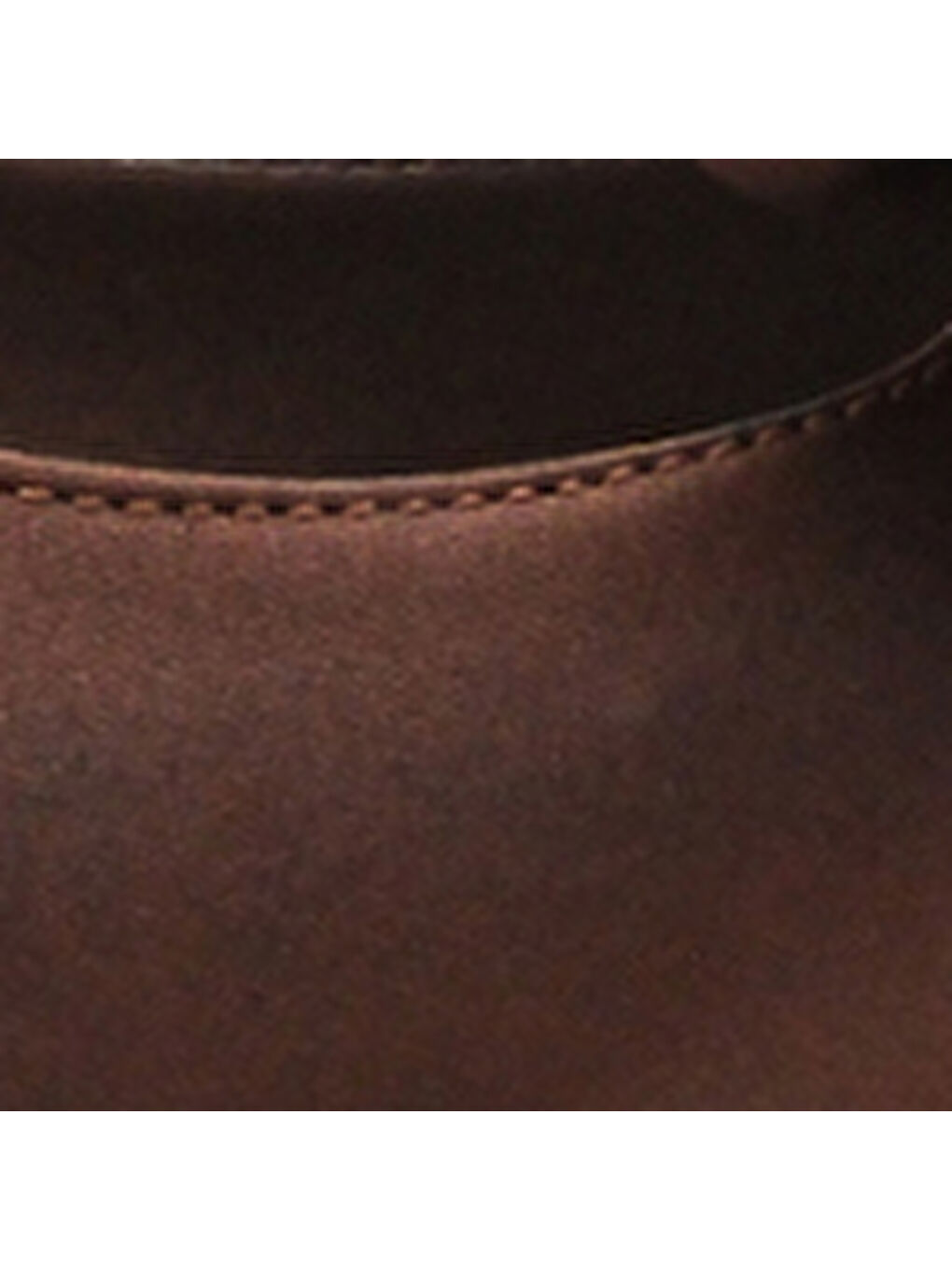 Kahverengi Ania Sivri Burunlu Saten Arkası Açık Kadın Babet-7