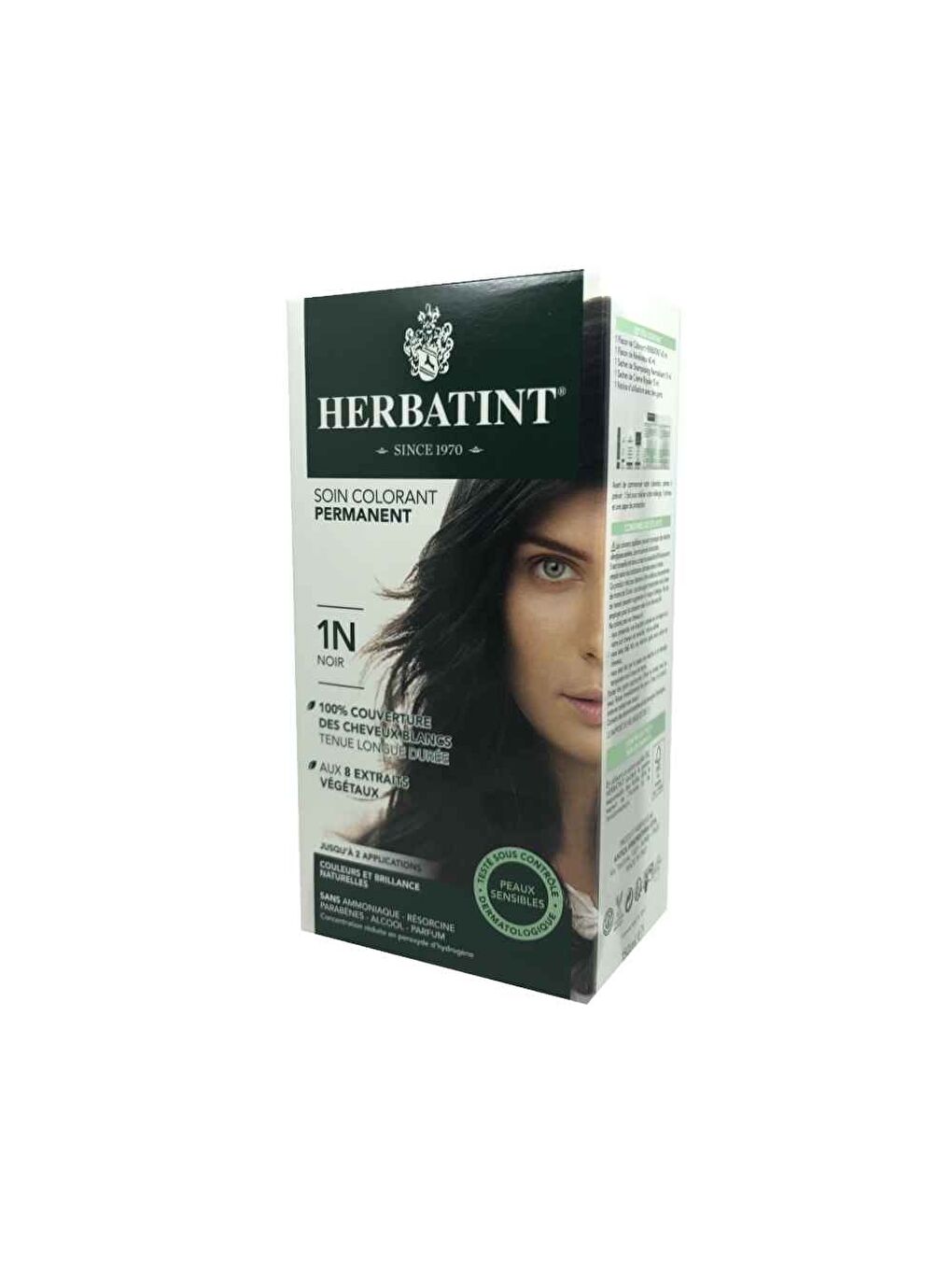 Herbatint Saç Boyası 1N Noir - Black