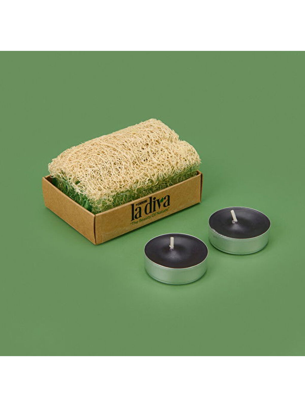 Aloe Vera Kabak Lifli Sabun - Yeşil - 130 gr-2