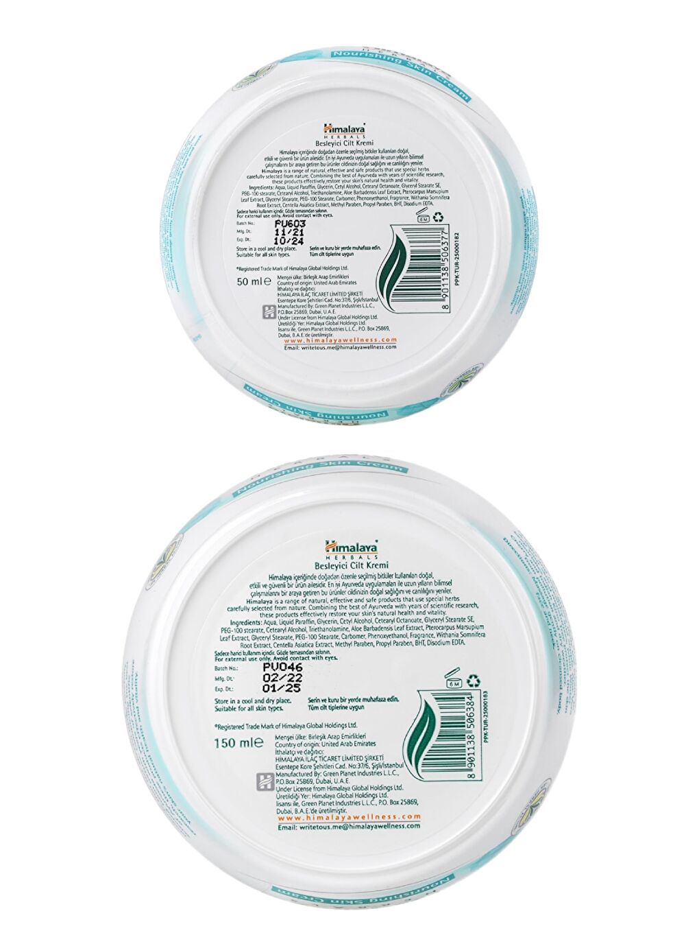 Besleyici El Ve Vücut Kremi, Kış Kirazı, Nemlendirici, Yağsız, Su Bazlı, Tüm Ciltler, 150 Ve 50 Ml-2