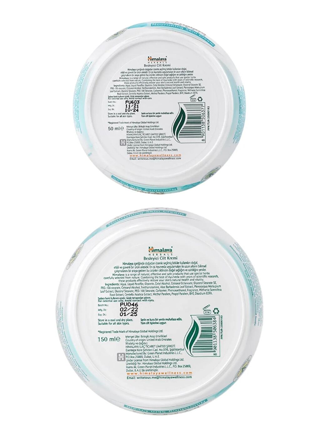 Besleyici El Ve Vücut Kremi, Kış Kirazı, Nemlendirici, Yağsız, Su Bazlı, Tüm Ciltler, 150 Ve 50 Ml-4