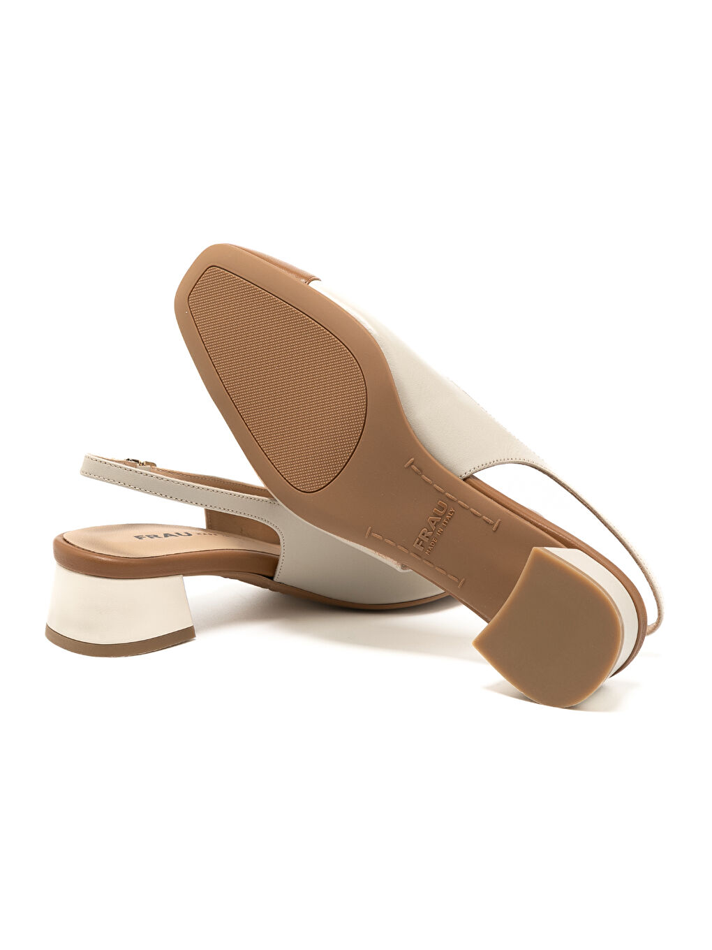 Lila Kadın Topuklu / Stiletto 92P0 NAPPA TANcream-4