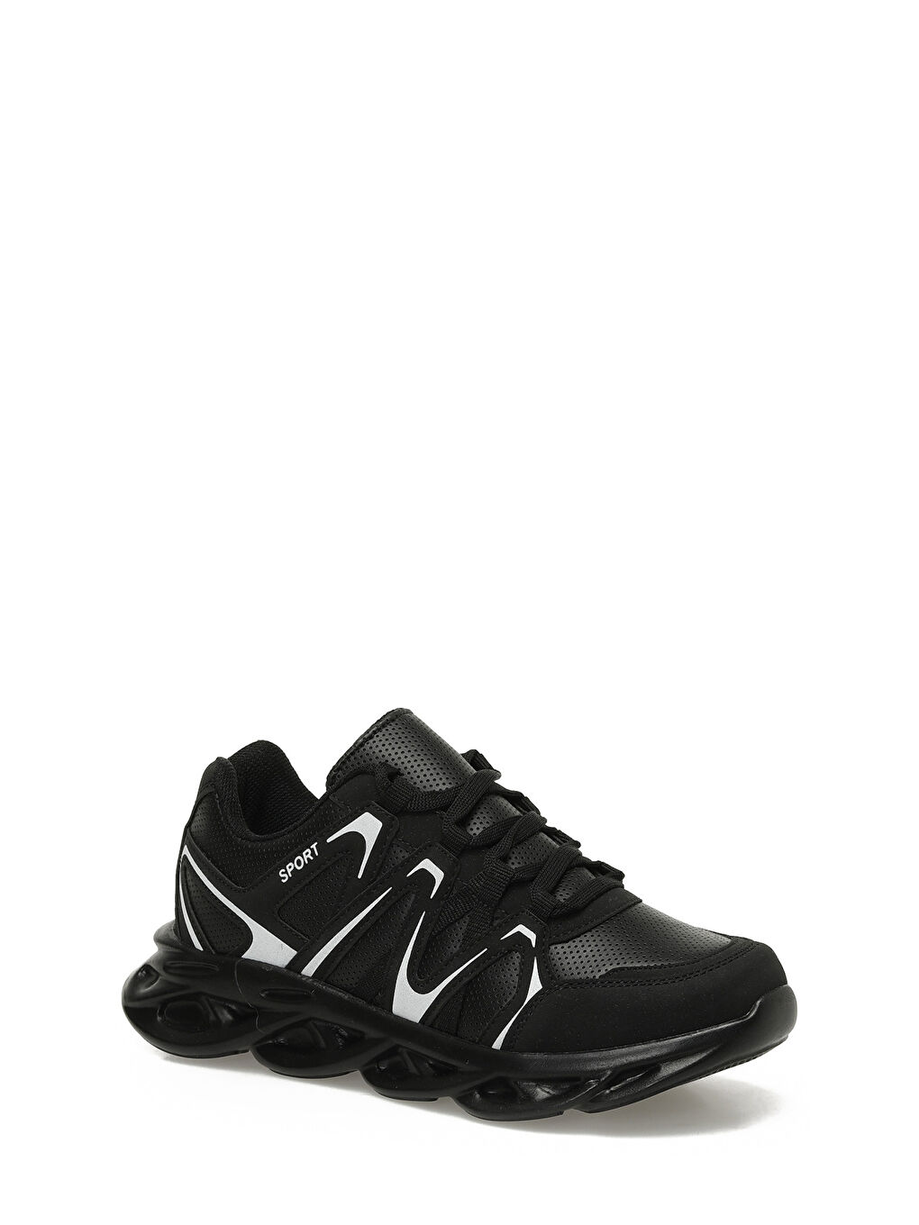 YORGOS G 5PR Siyah Erkek Çocuk Spor Ayakkabı-1