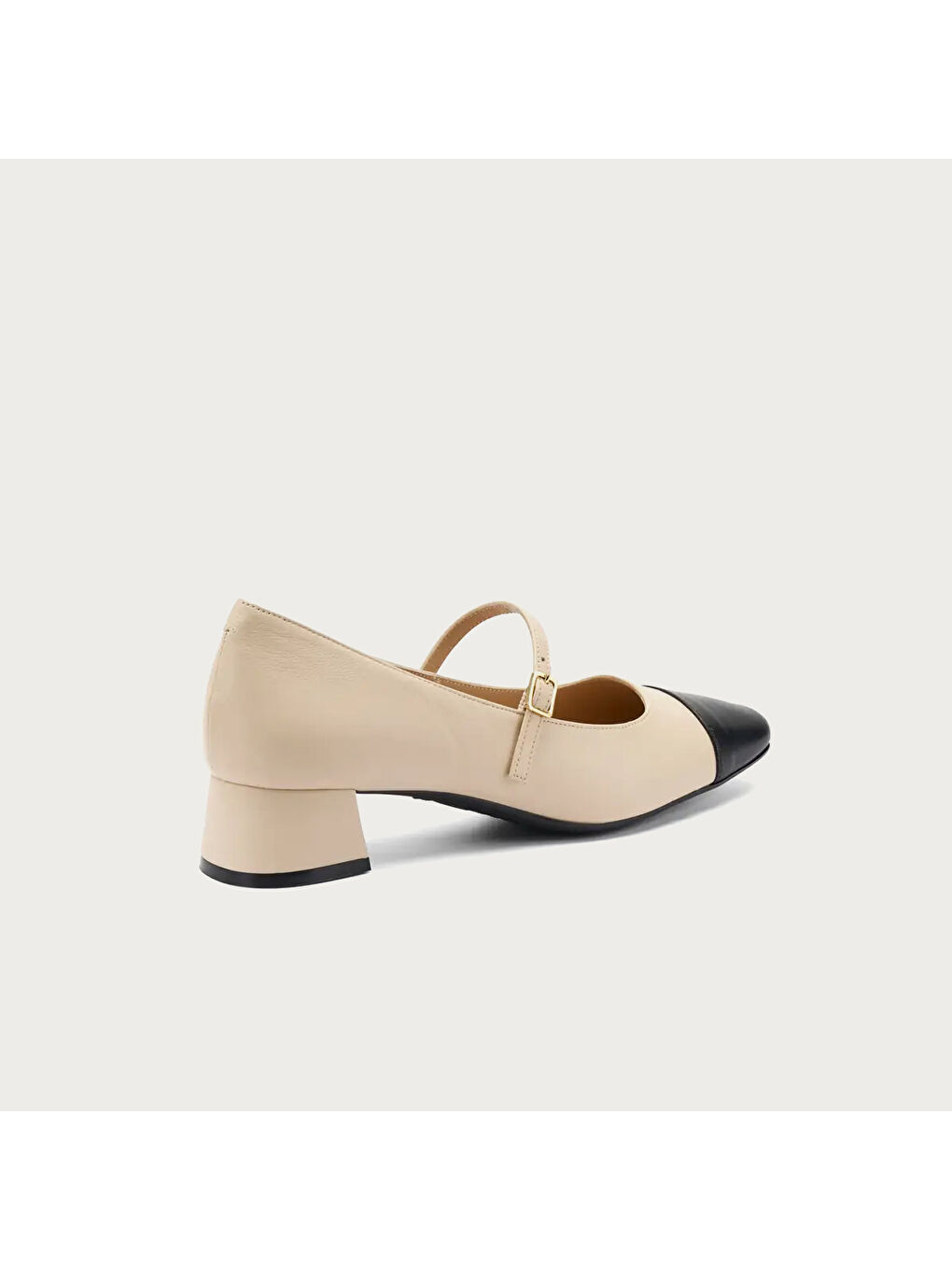 Ekru Kadın Topuklu / Stiletto 92P1 NAPPA NEROvanilla-2