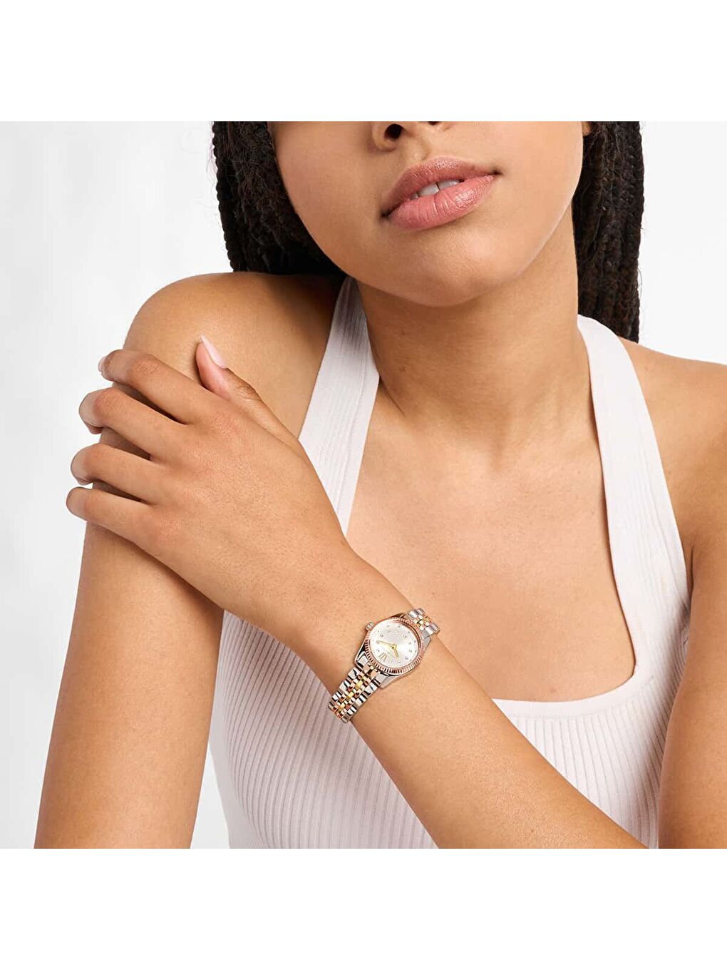 Sarı MK4987 Kadın Kol Saati-3