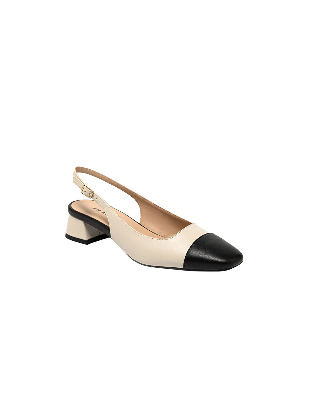 Ekru Kadın Topuklu / Stiletto 92P0 NAPPA NEROcream-1
