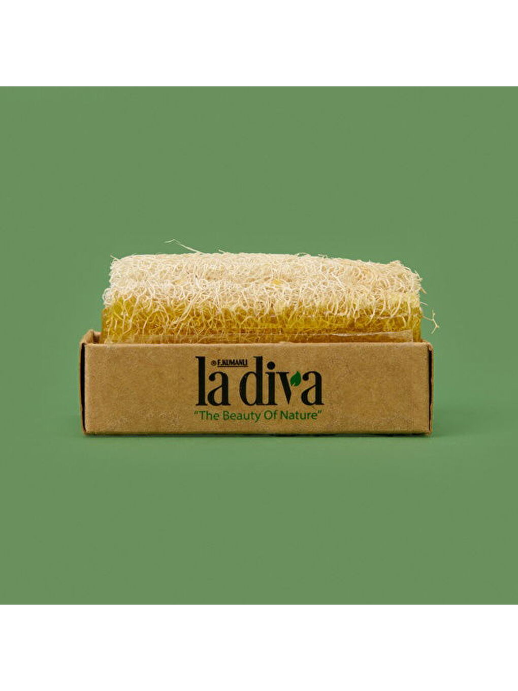 Kükürtlü Kabak Lifli Sabun - Kahverengi - 130 gr