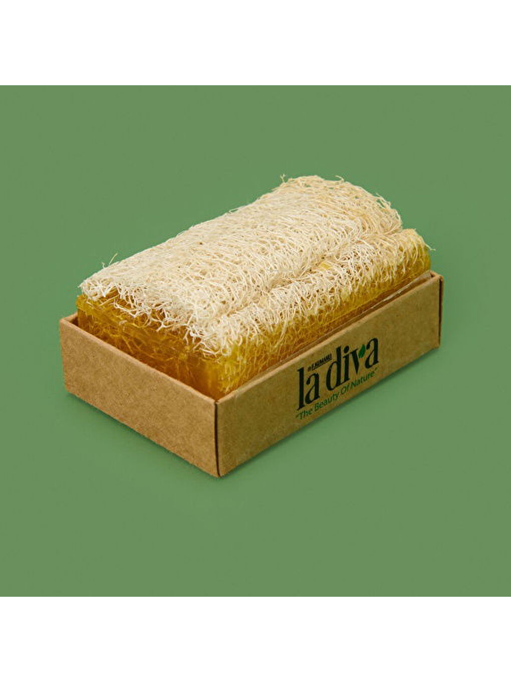 Kükürtlü Kabak Lifli Sabun - Kahverengi - 130 gr-1