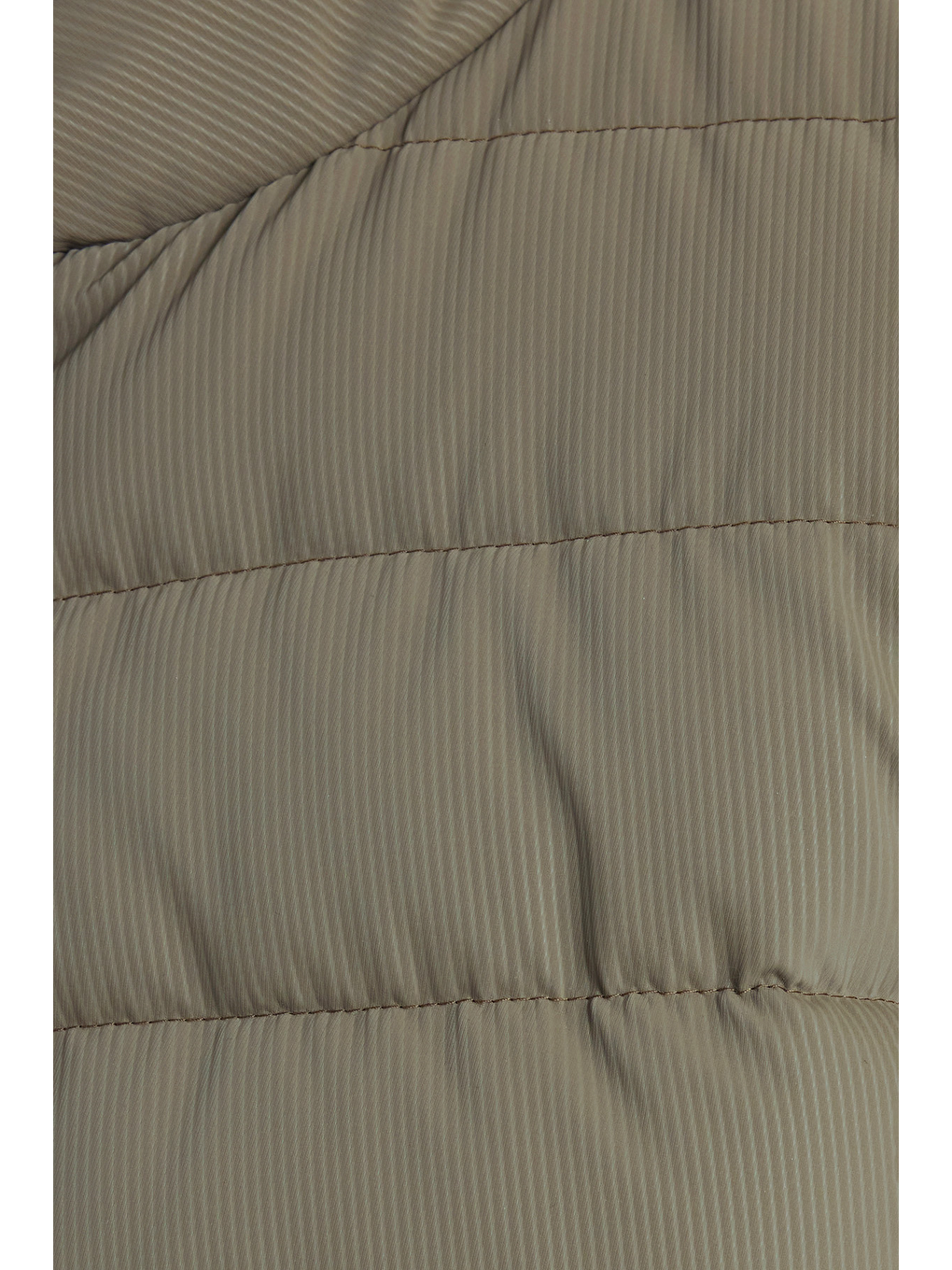 Erkek Regular Fit Klasik Kesim Dik Yaka Çift Cepli Sıcak Tutan Haki Şişme Mont-4