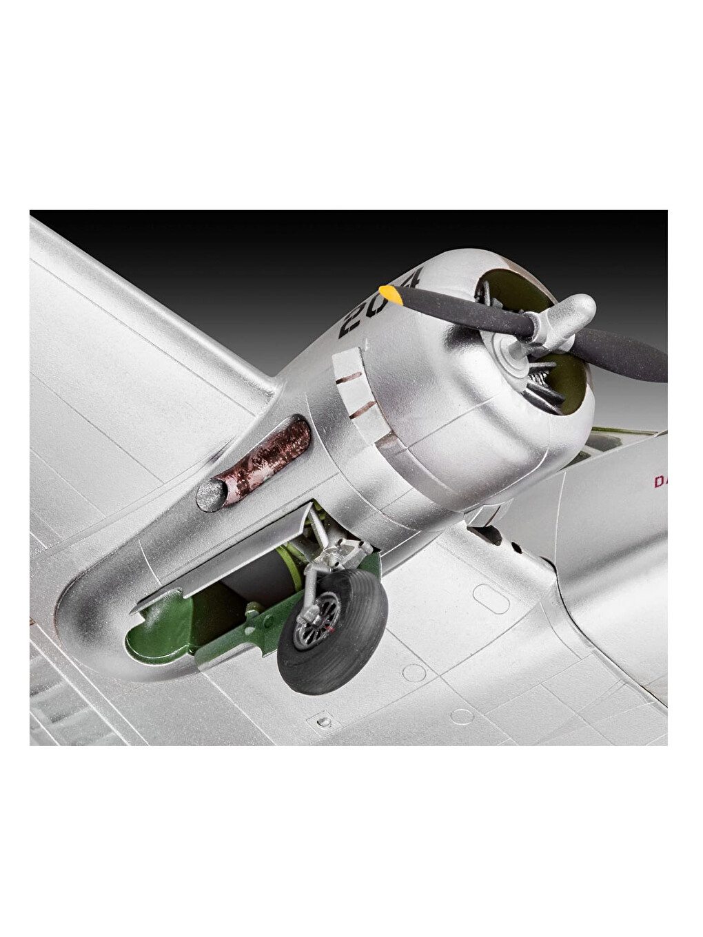 Maket Model Kit Uçak Beechcraft Model 18 03811-4