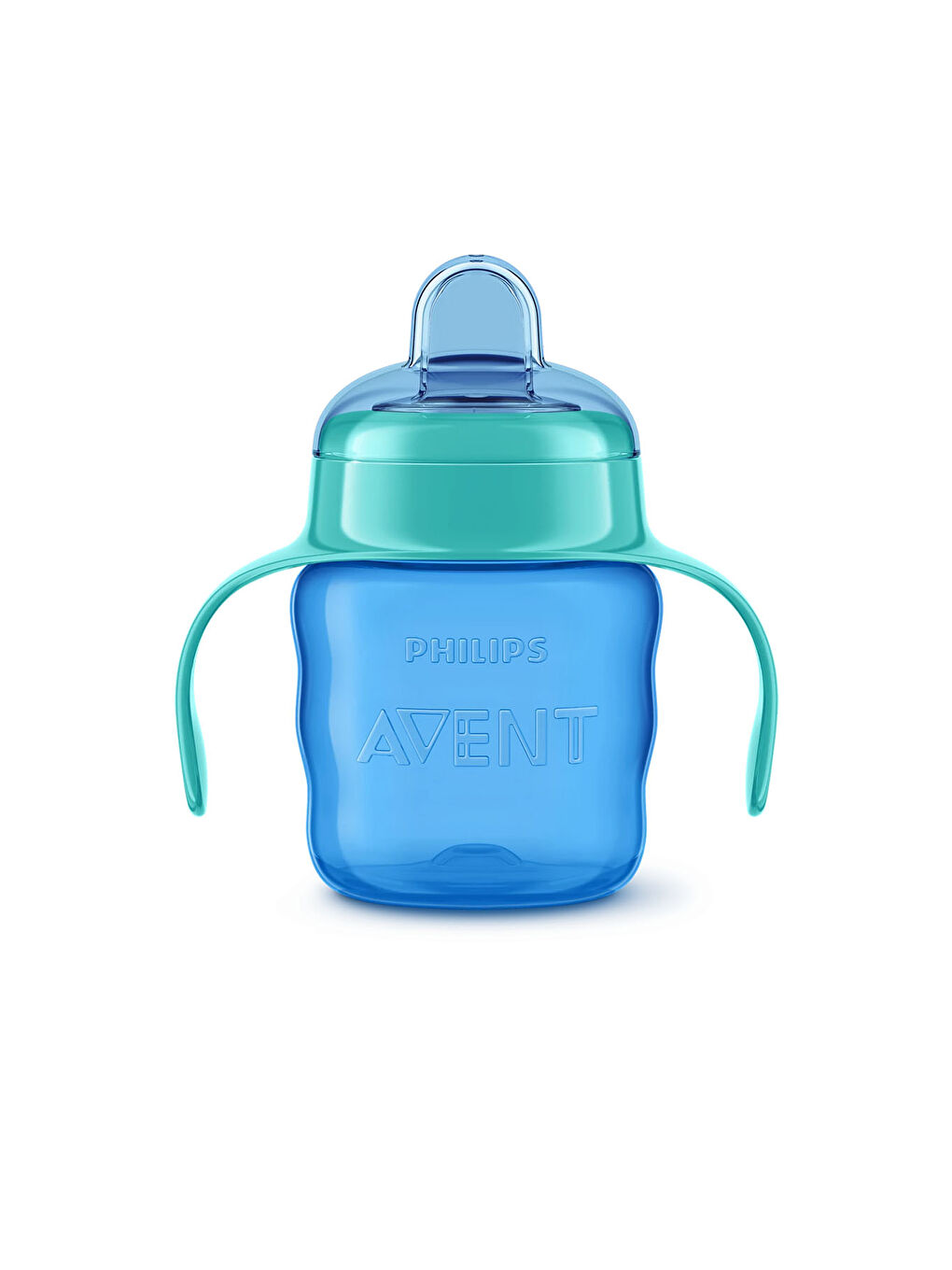 Philips Avent Mavi Eğitici Damlatmaz Bardak Mavi Yeşil - 2