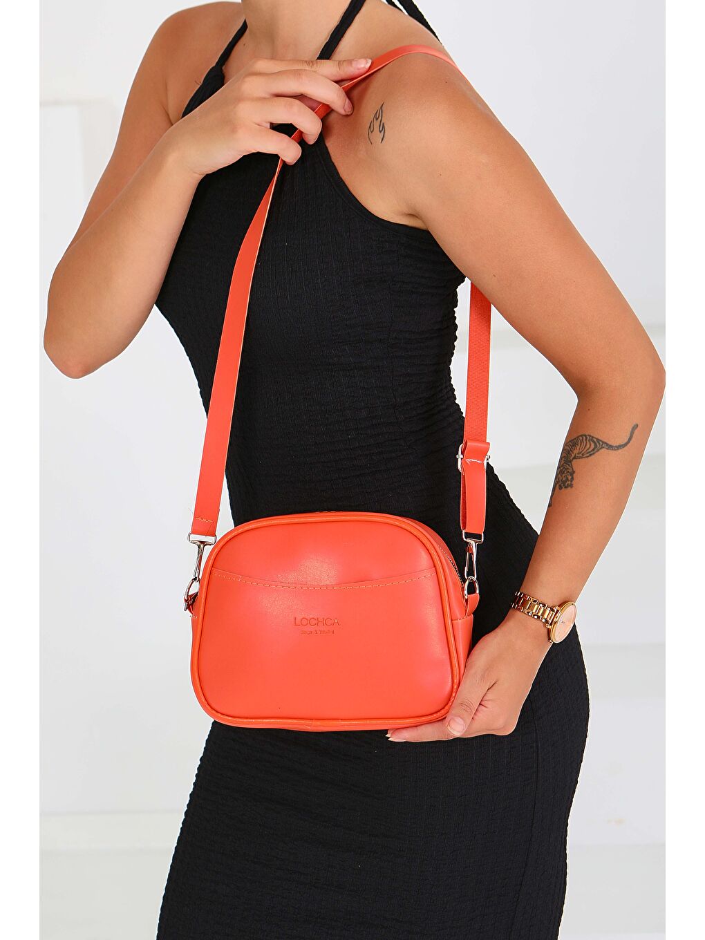 Kadın Turuncu Çanta - 27542-2