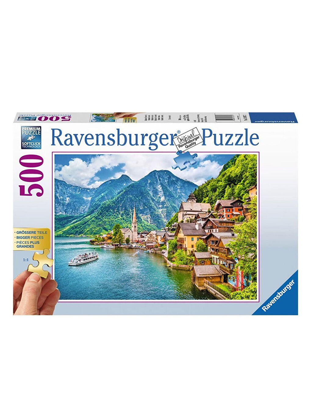 Ravensburger 500 Parça Gold Puzzle Hallstan 136872 - 1