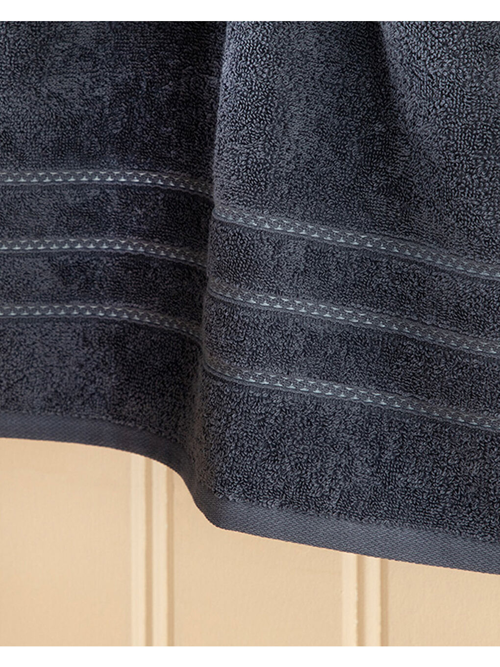 Soft Pamuklu Yüz Havlusu 50x90 cm Antrasit-1