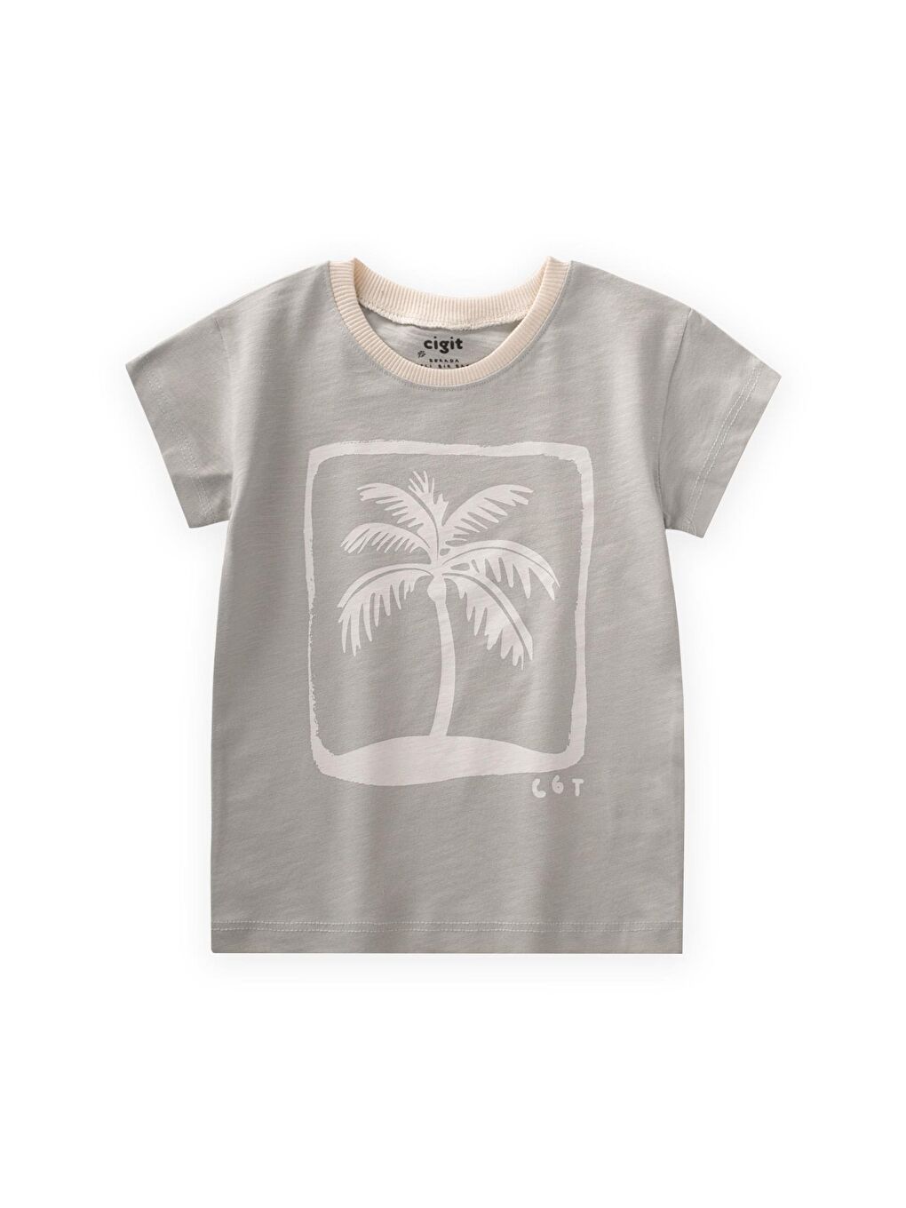 Yeşil Erkek Çocuk Baskılı Tişört