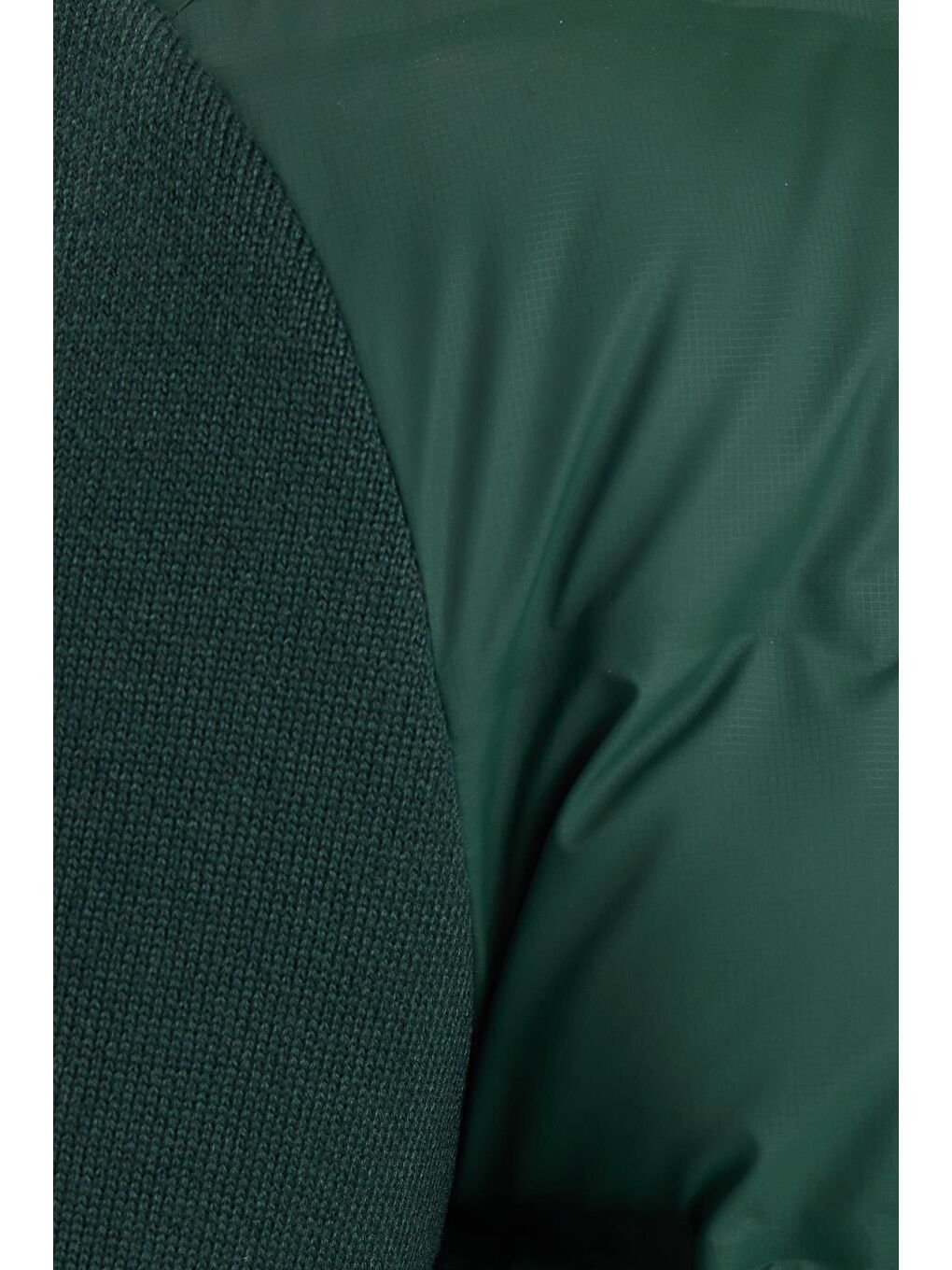 Erkek Regular Fit Klasik Kesim Fermuarlı Çift Cepli Sıcak Tutan Dik Yaka Haki Mont-5