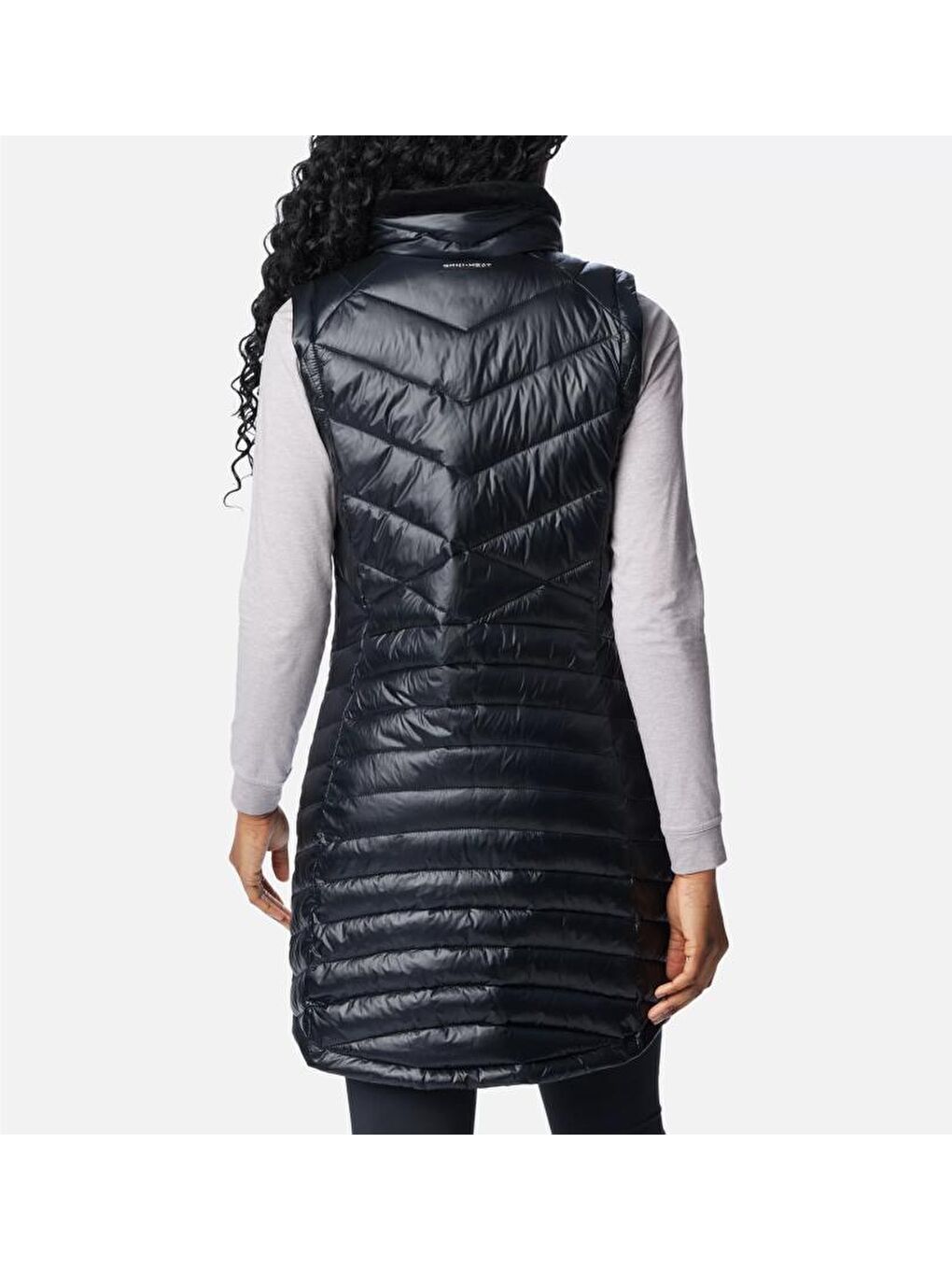 Columbia Siyah Joy Peak™ Long Vest Kadın  Şişme Yelek WK7199-010 - 1